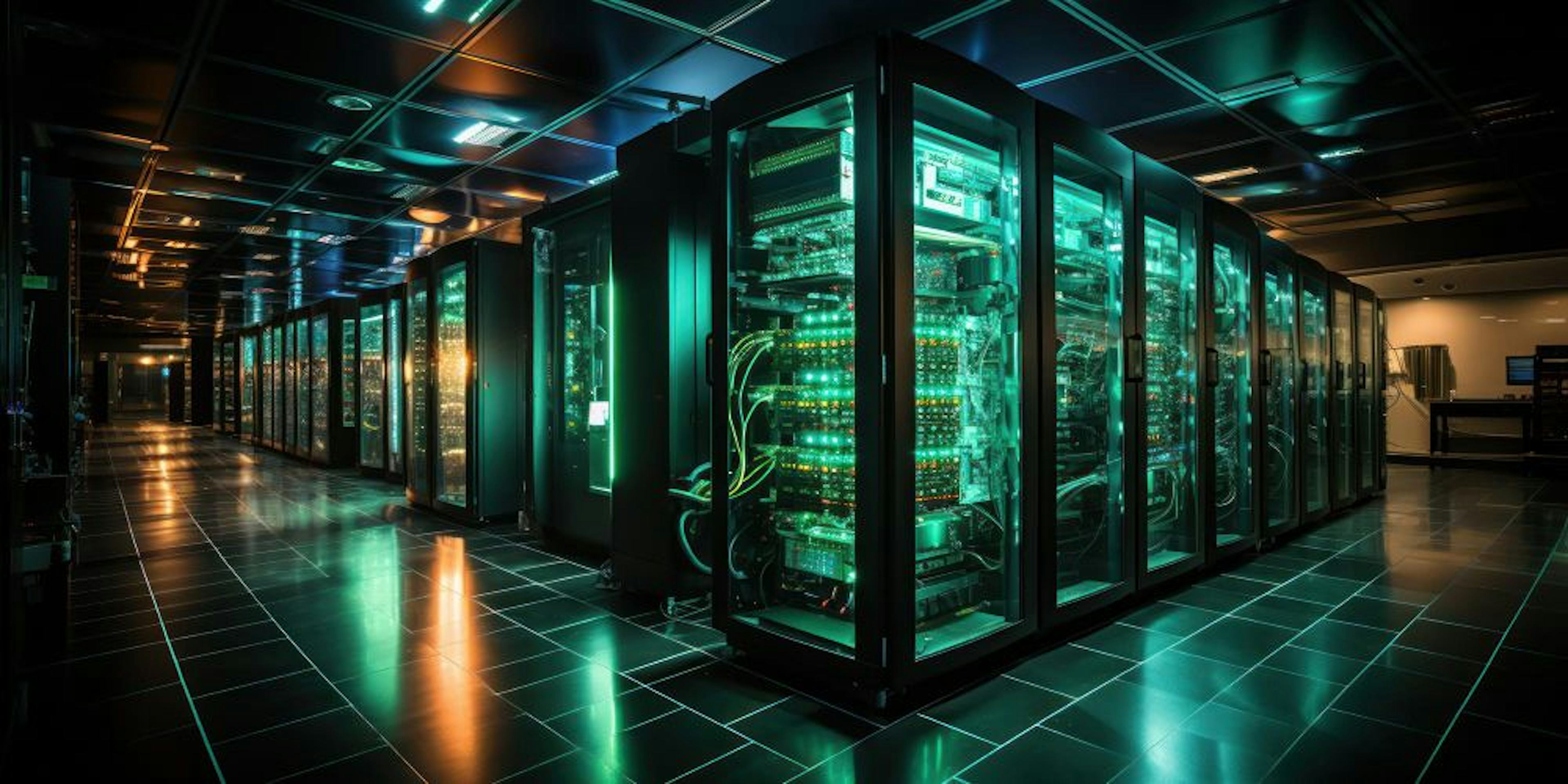 servers in data center