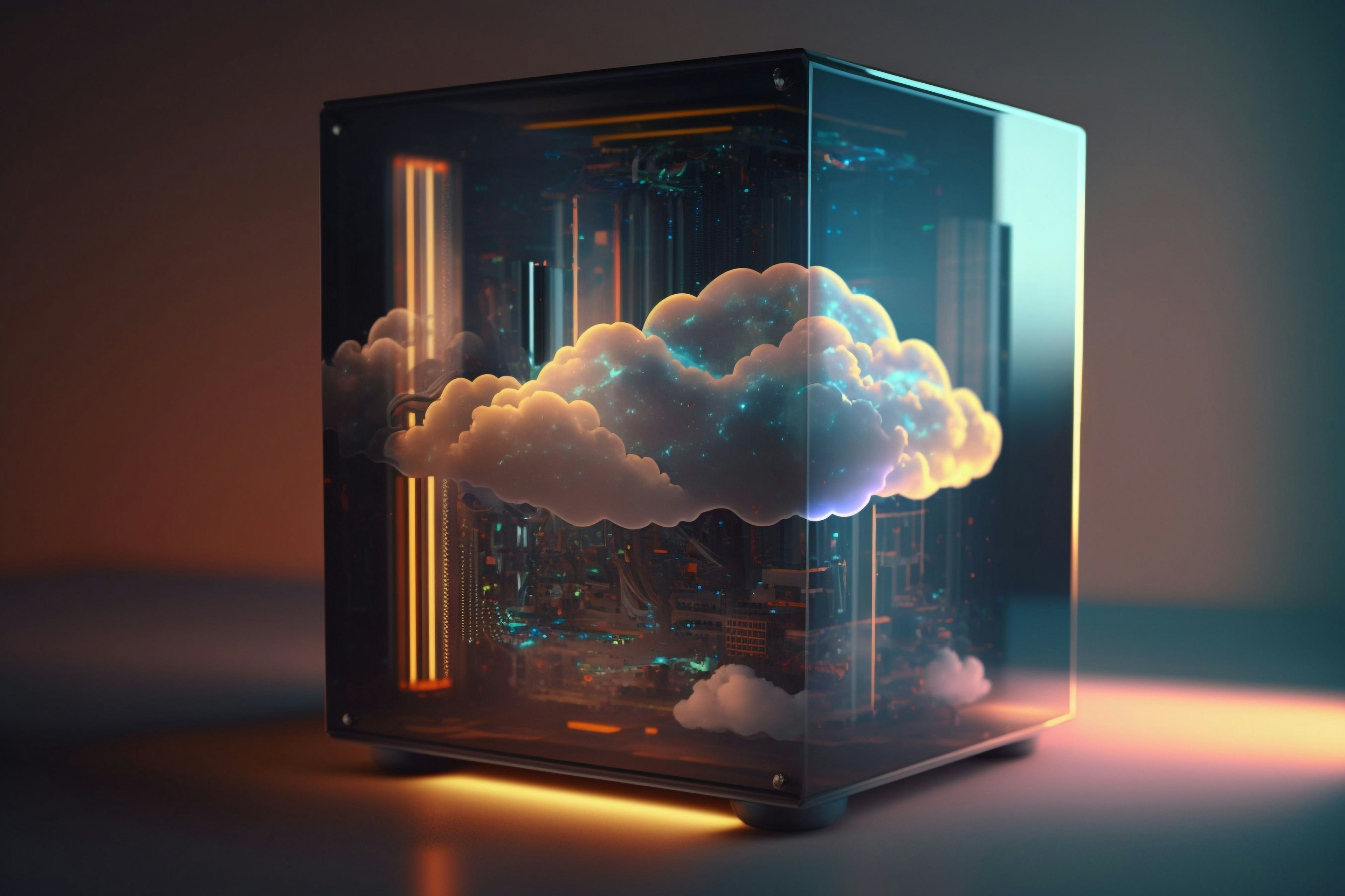 cloud computing concept