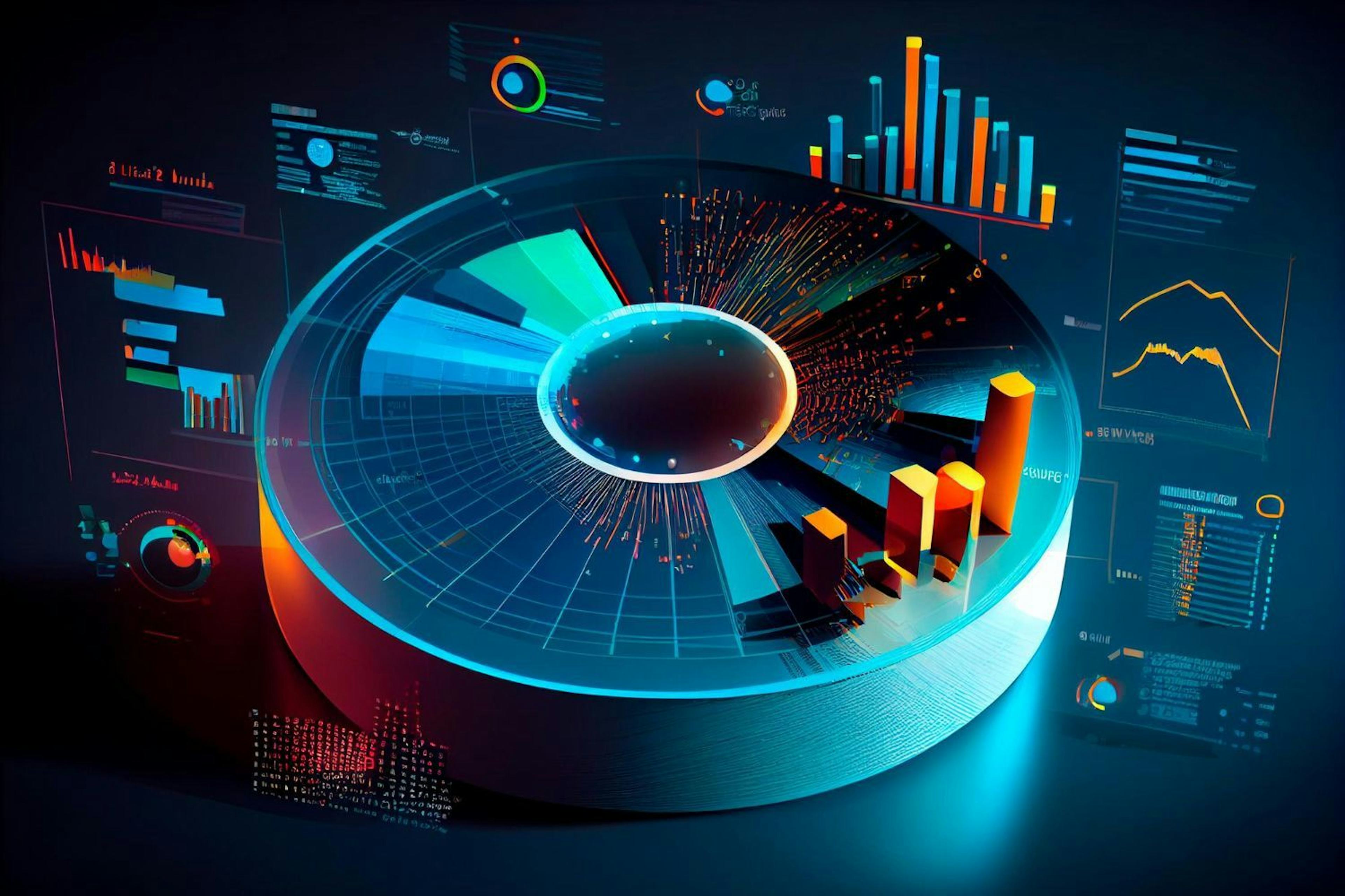 rendering of various charts