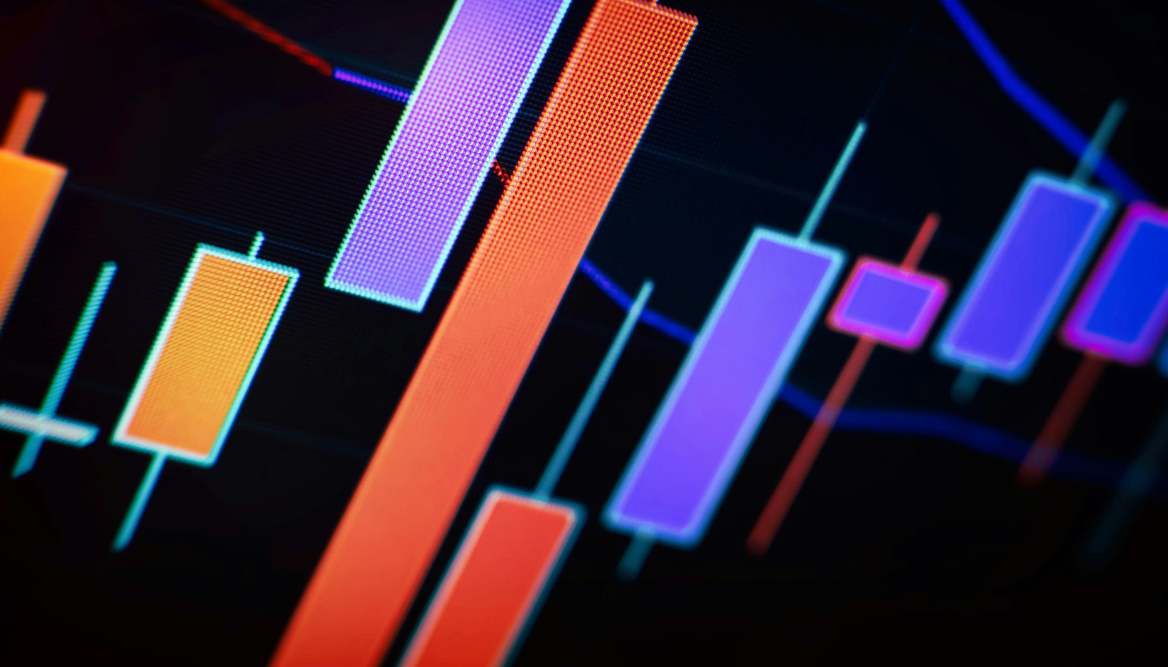 visual graph of financial info